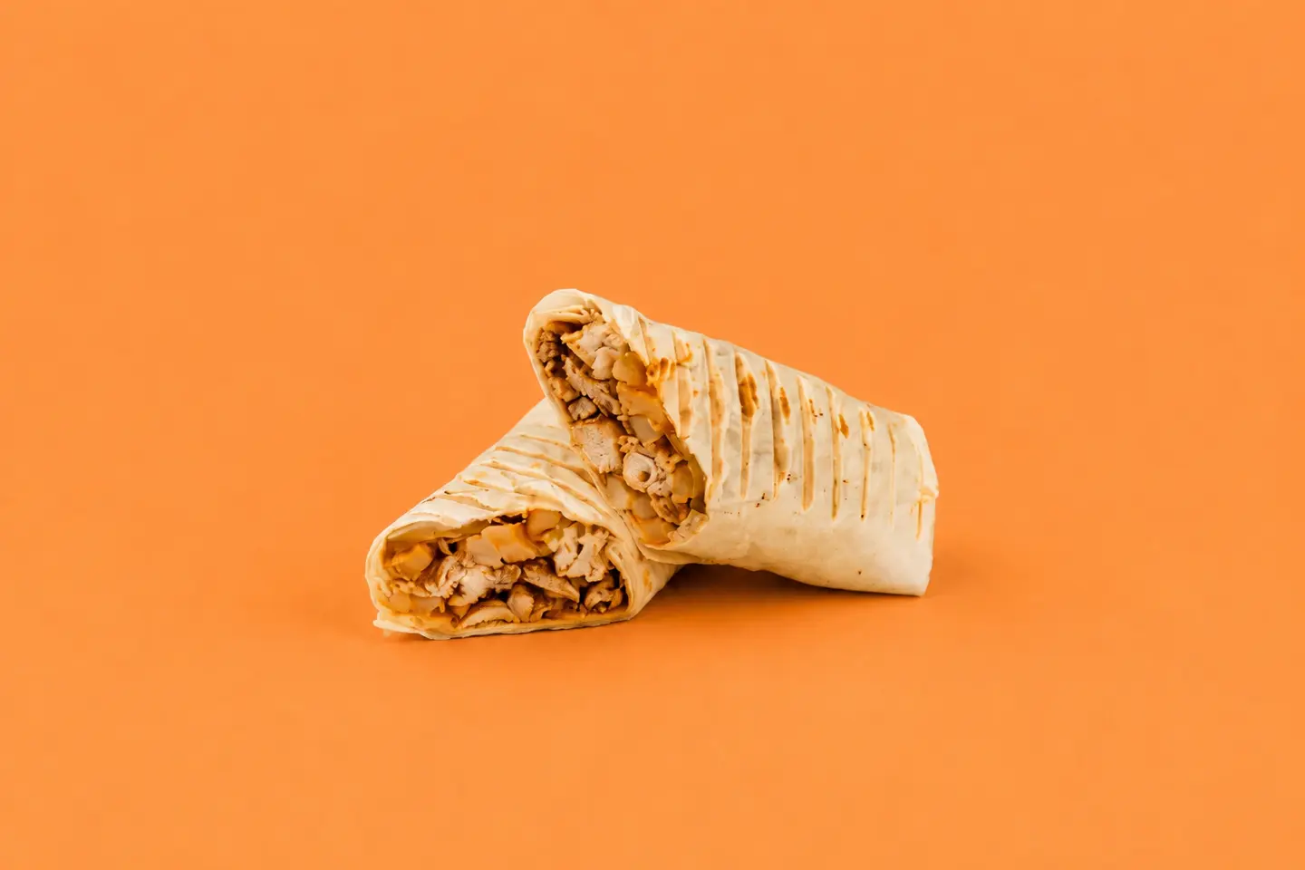 Small Shawarma In White Bread