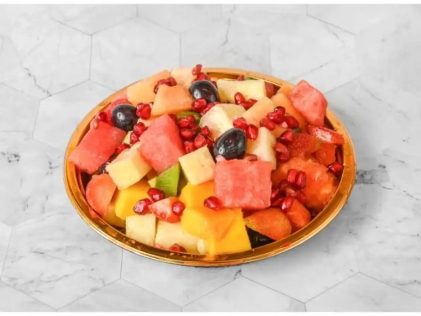 Fruit Salad With Ice Cream