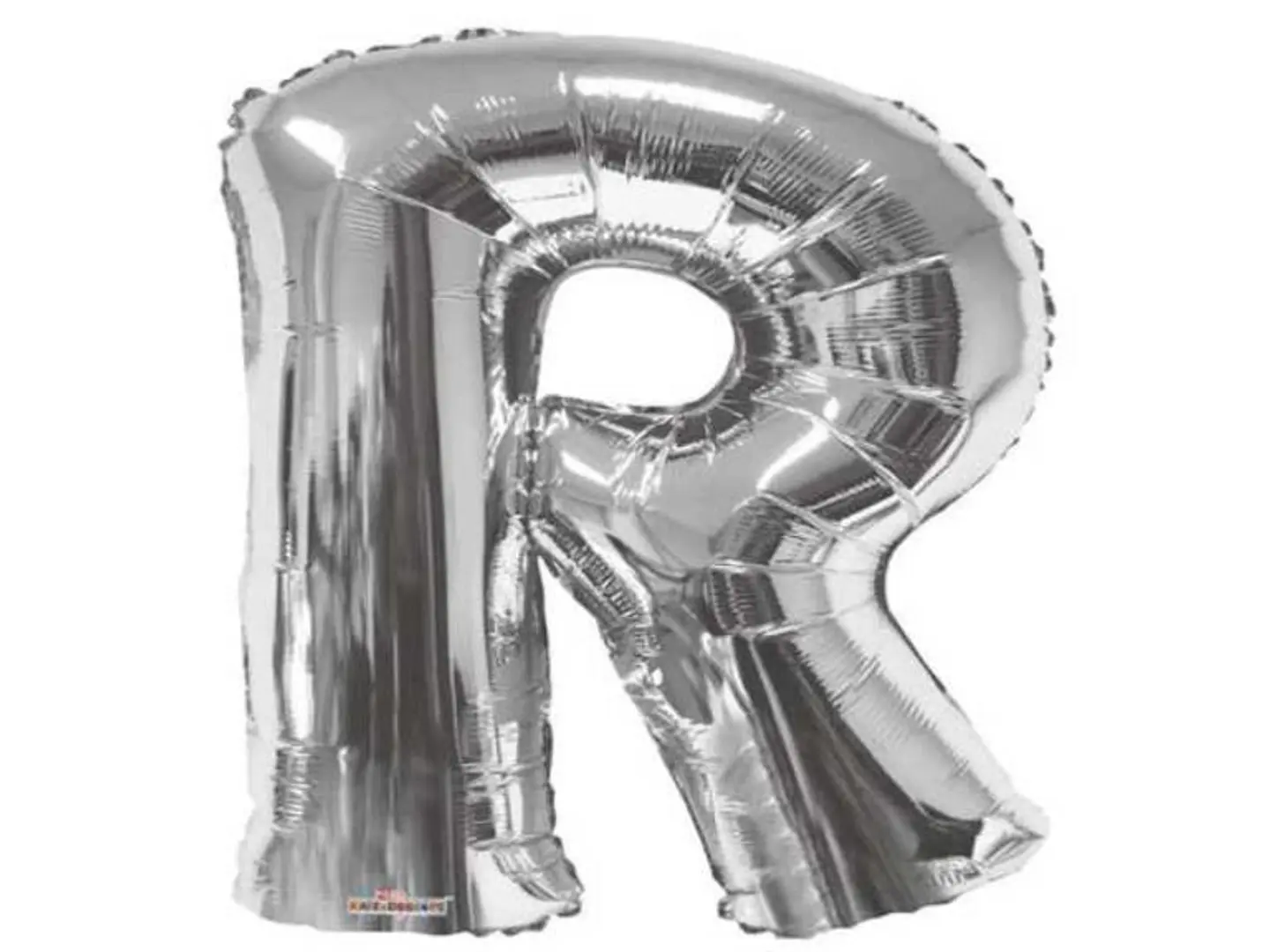 Letter R Helium Tin