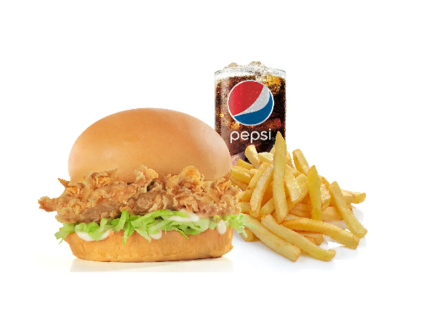 Zinger Burger Meal - Spicy
