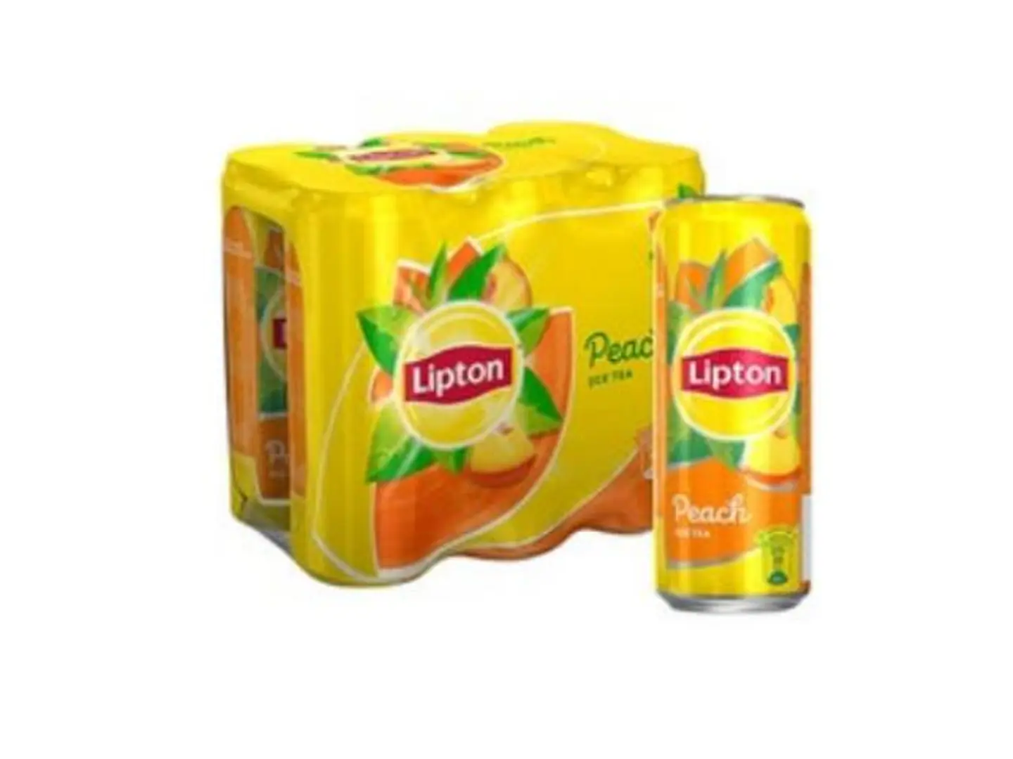 Lepton Ice Tea Peach 4 Cans 240 Ml