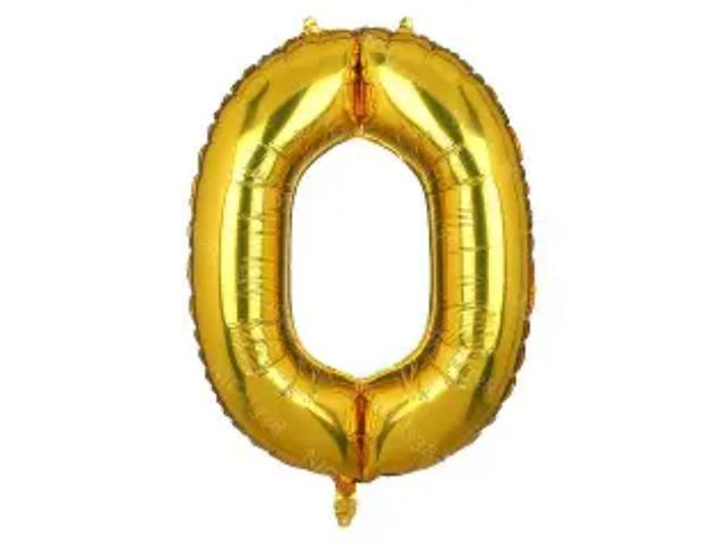 Gold Letter Balloon O