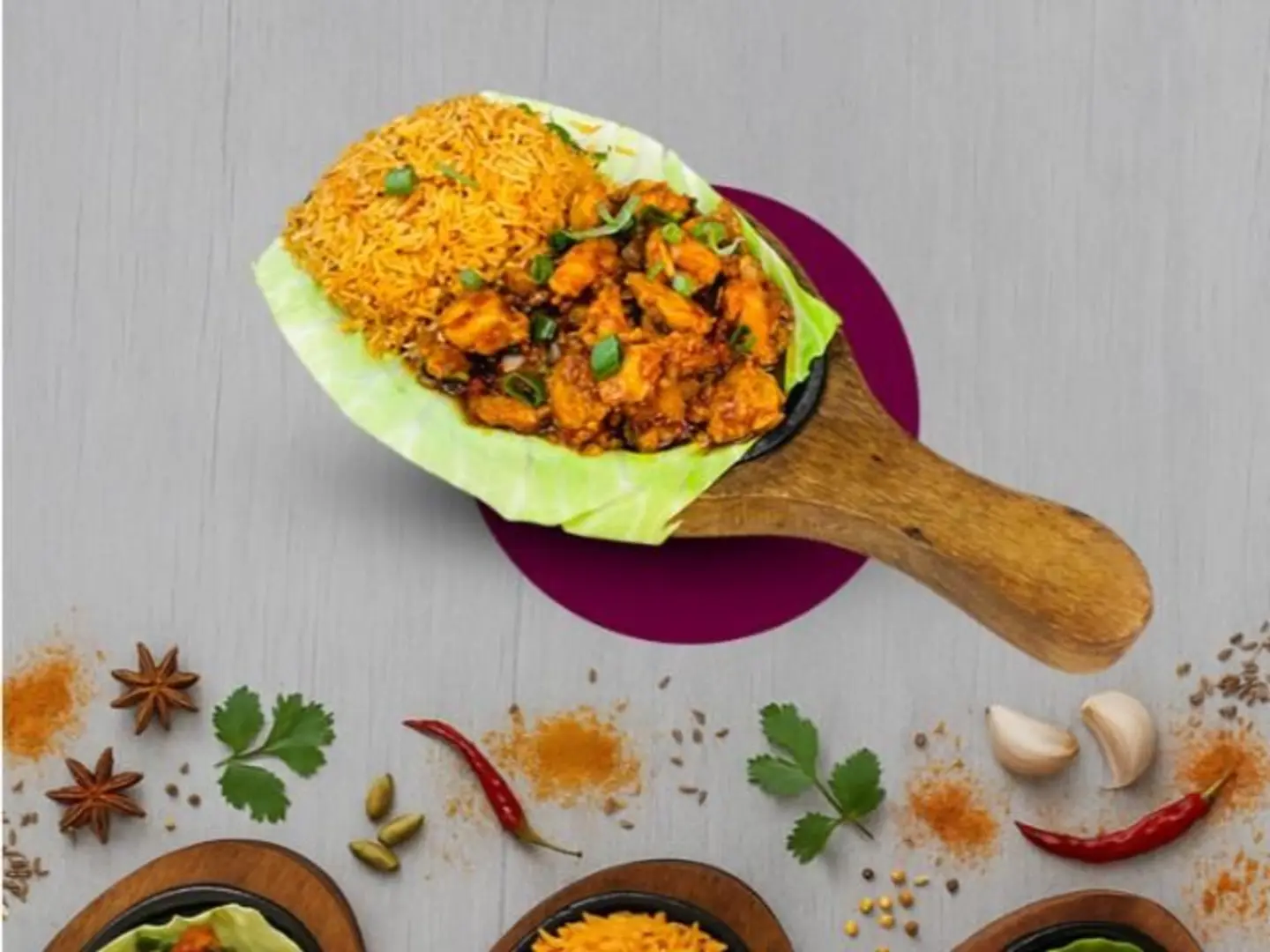 وجبة دجاج منشوريا