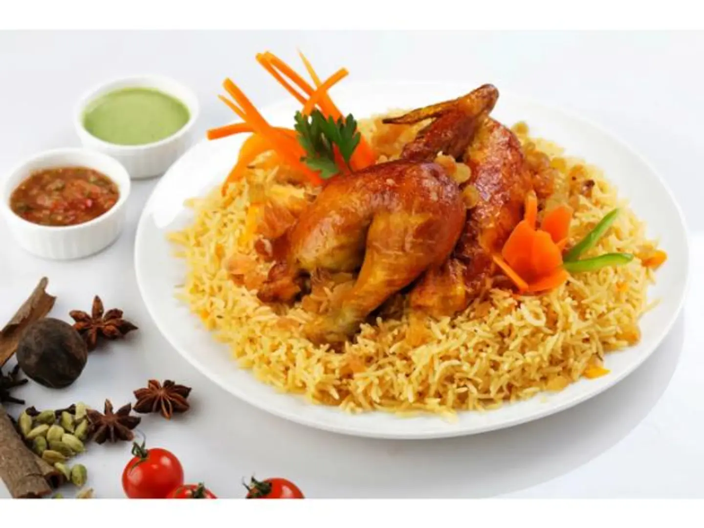 Chicken With Dried Pepper And Rice
