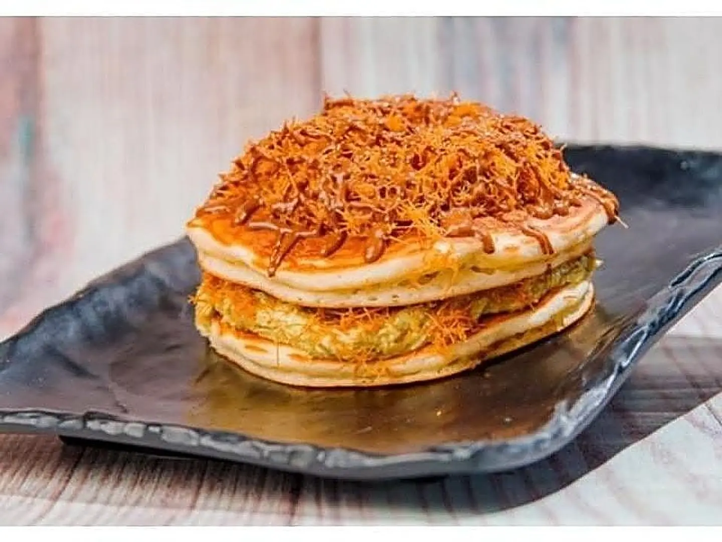 كنافة بان كيك