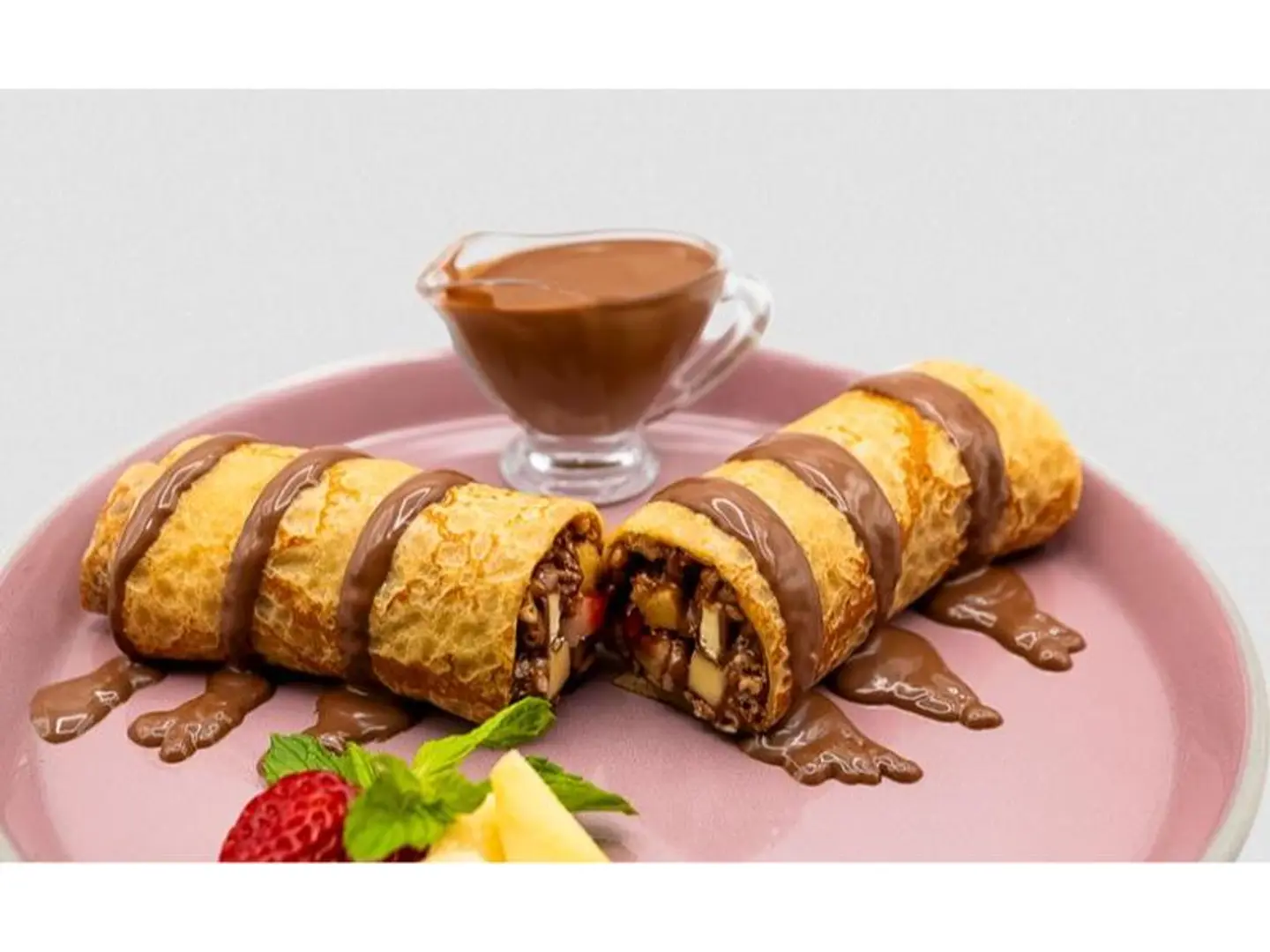 Nutella Crepe Sushi