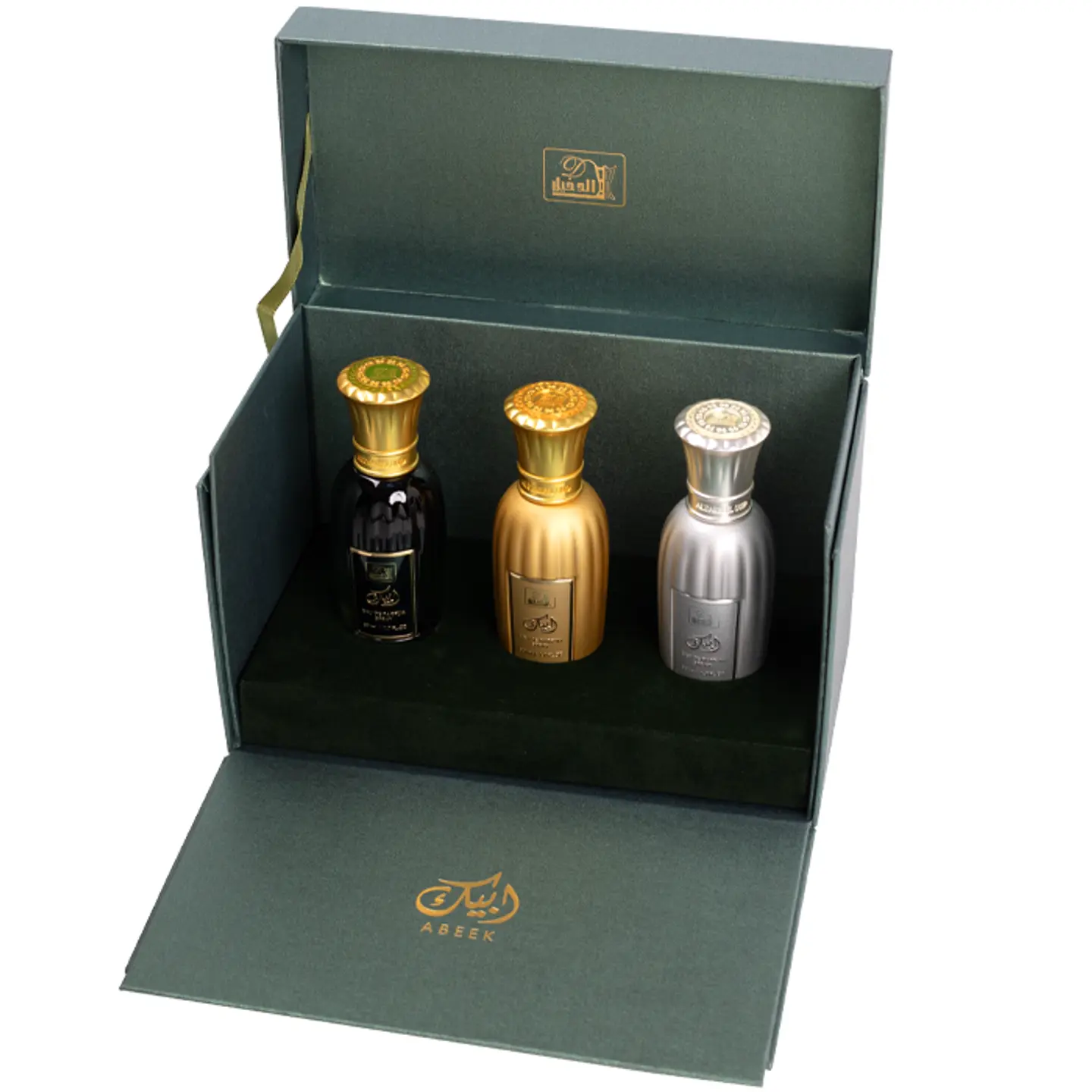 Al Dakheel Oud Collection Epic Green 3 × 50 Ml
