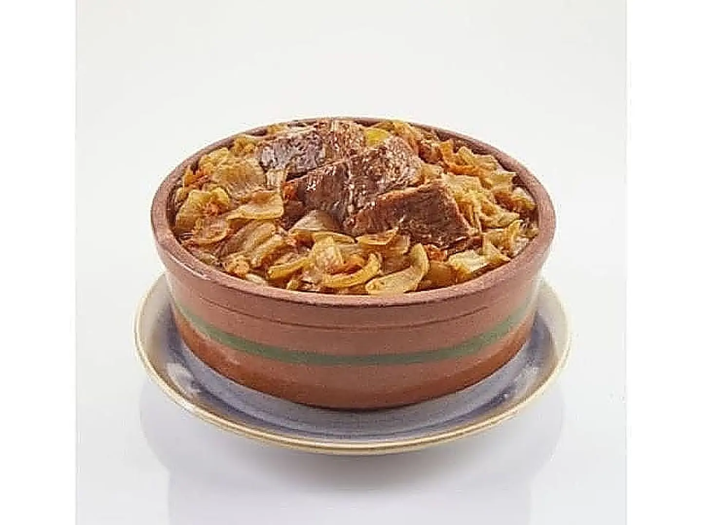 Meat With Onion Casserole