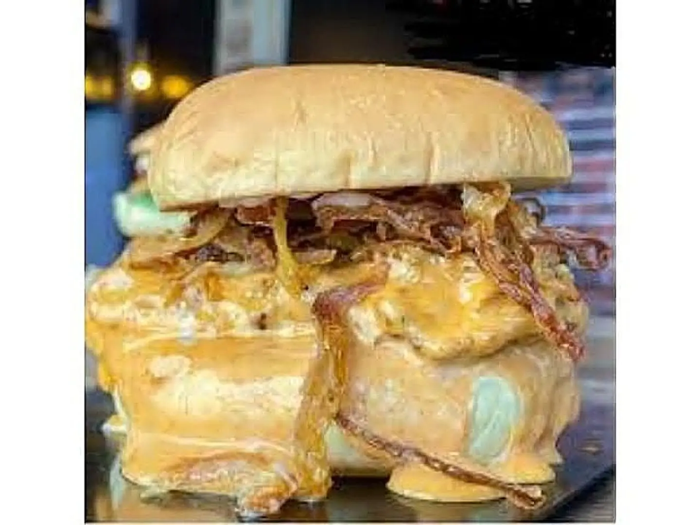 Caramelized Beef Burger