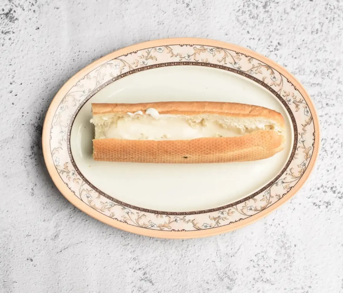 Plain Melted Cheese Sandwich