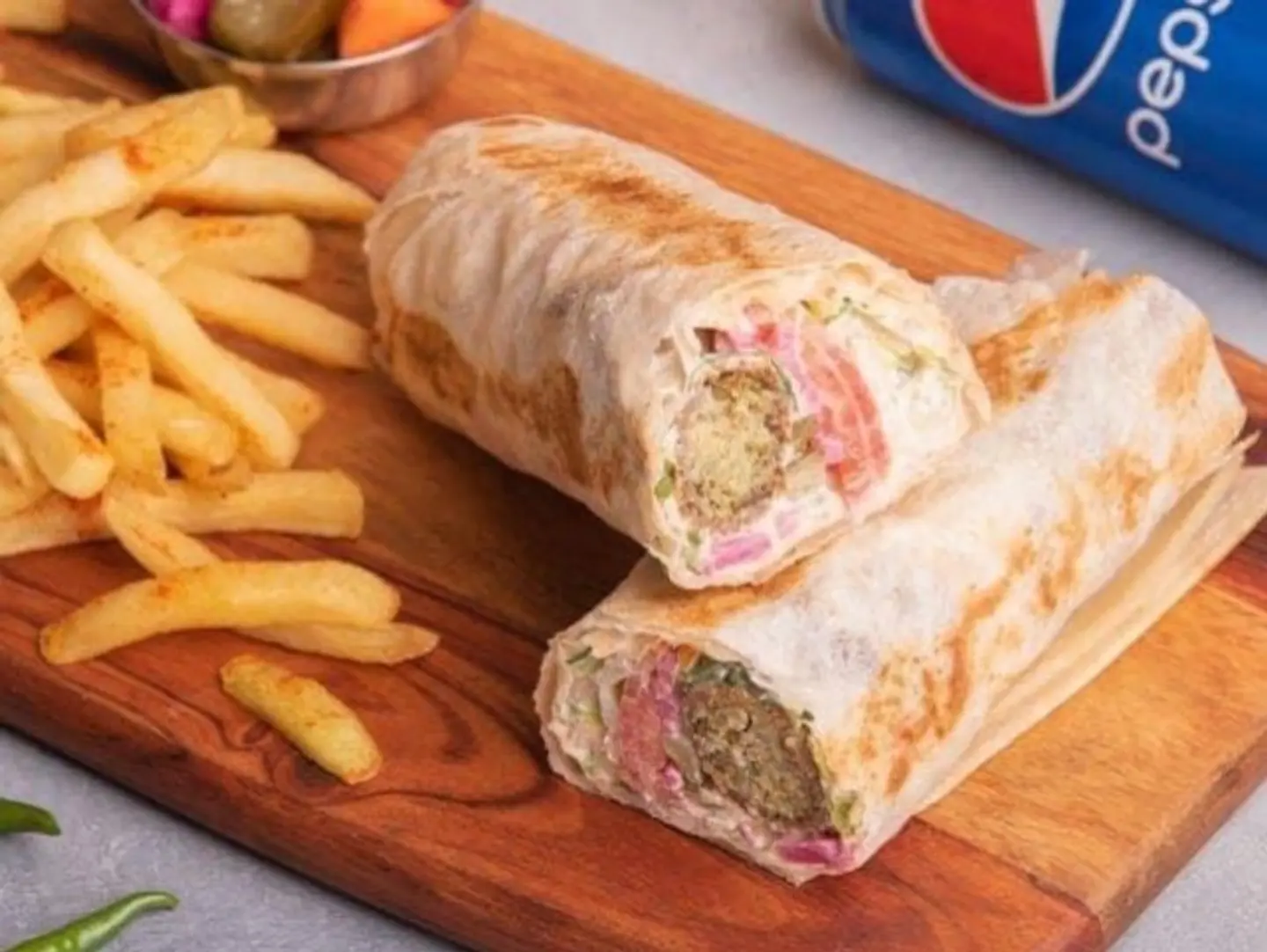 Complete Mixed Falafel Saj