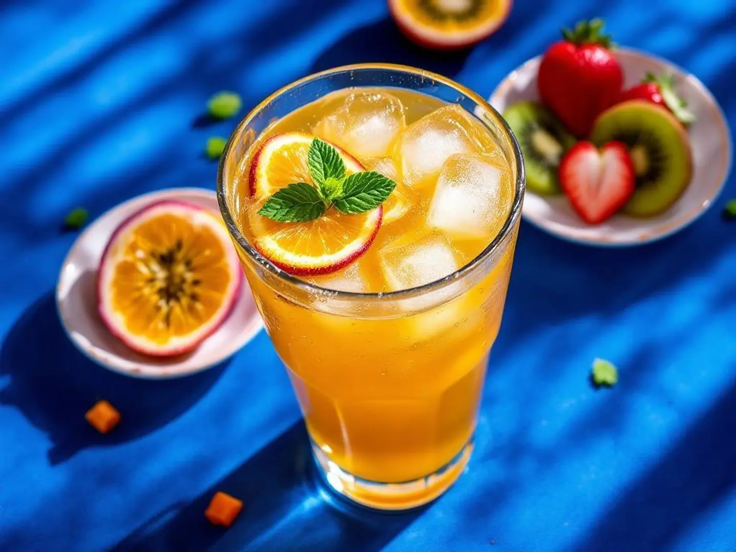 Iced Passion Fruit Tea