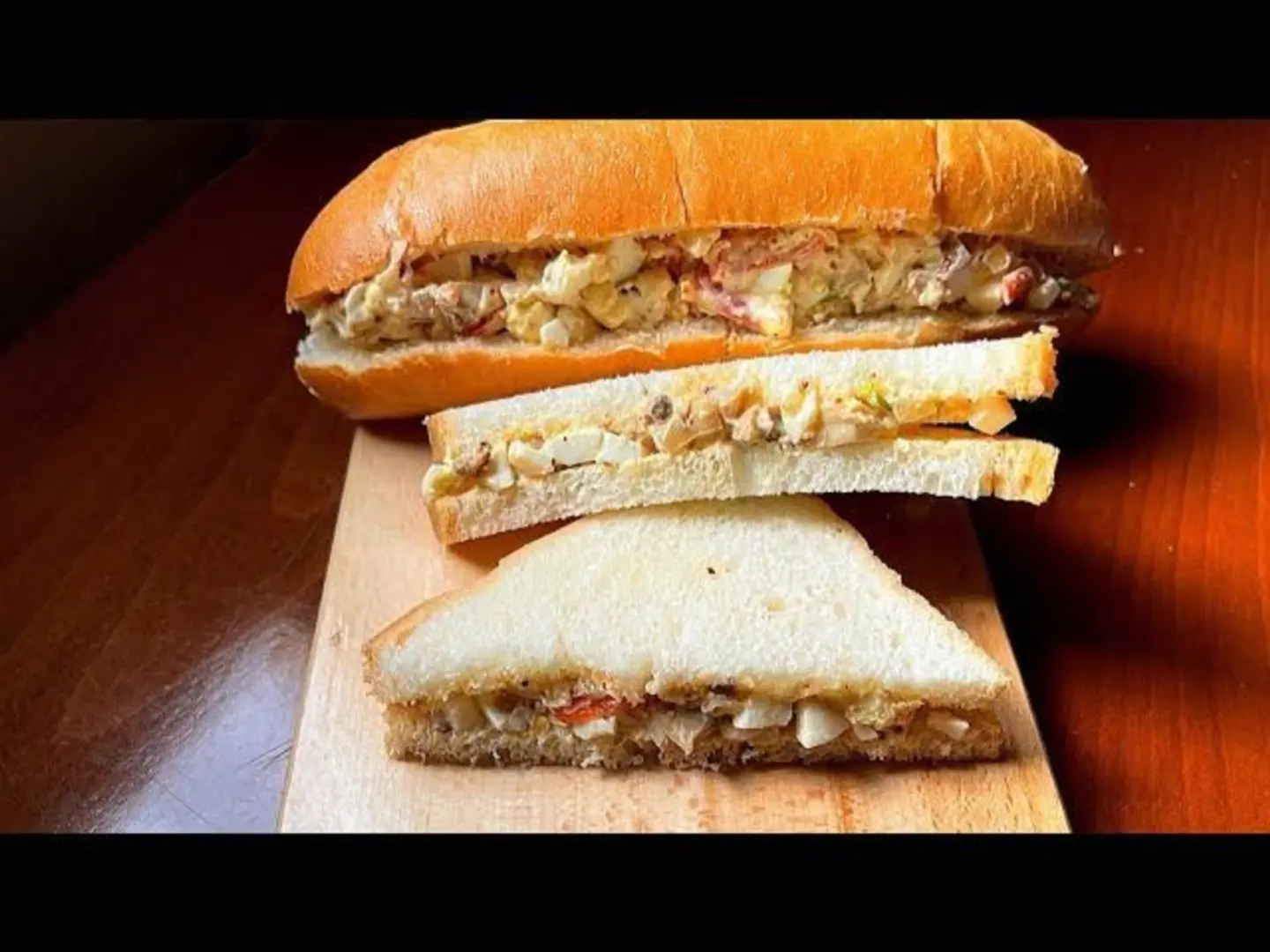 ساندوتش بيض فطر مع الجبن