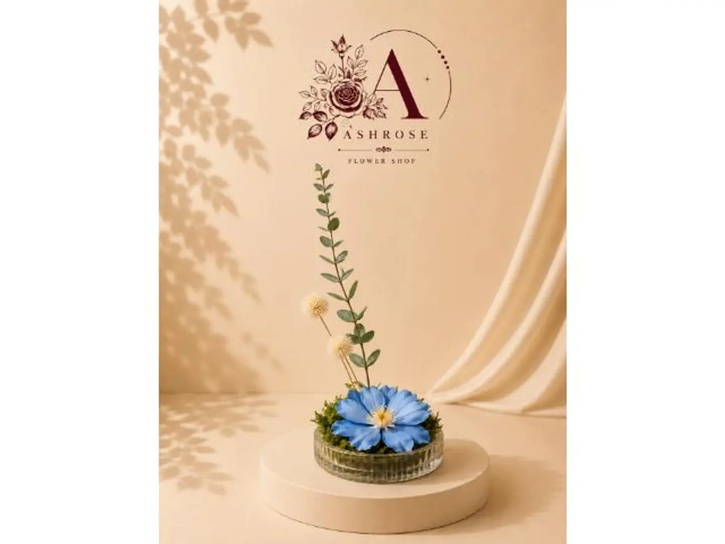 Blue Mini Table Vase