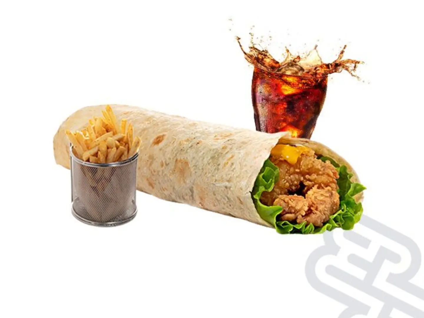 Shrimp Wrap Combo