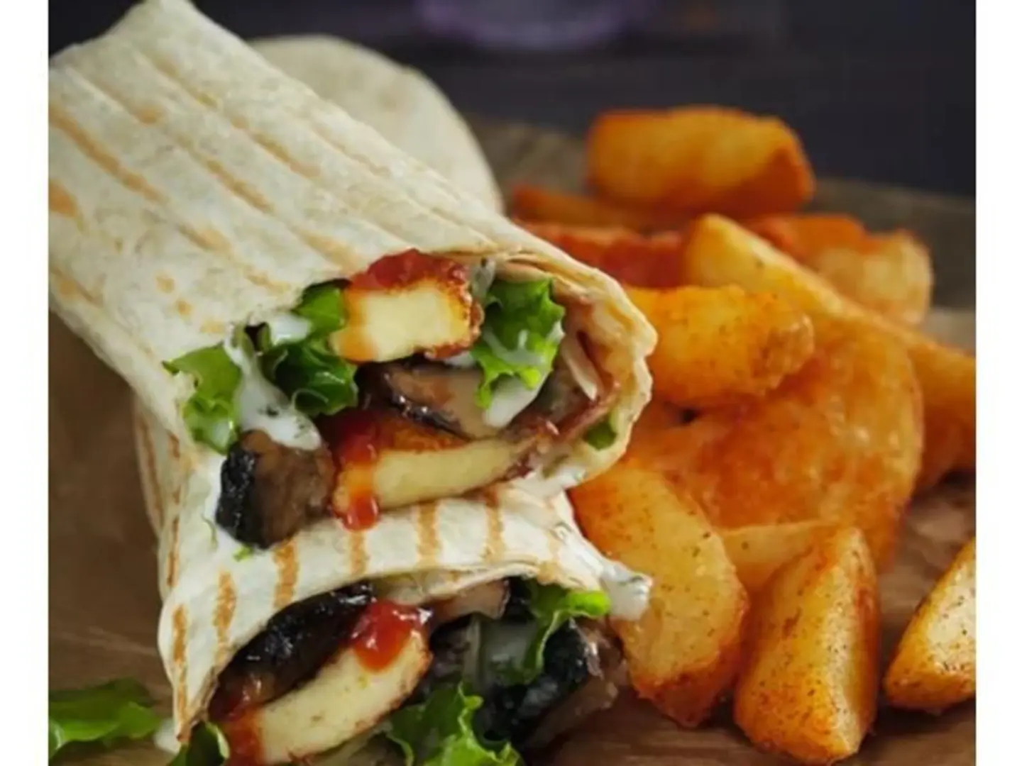 Black Mushroom Wrap &1 Regular Side