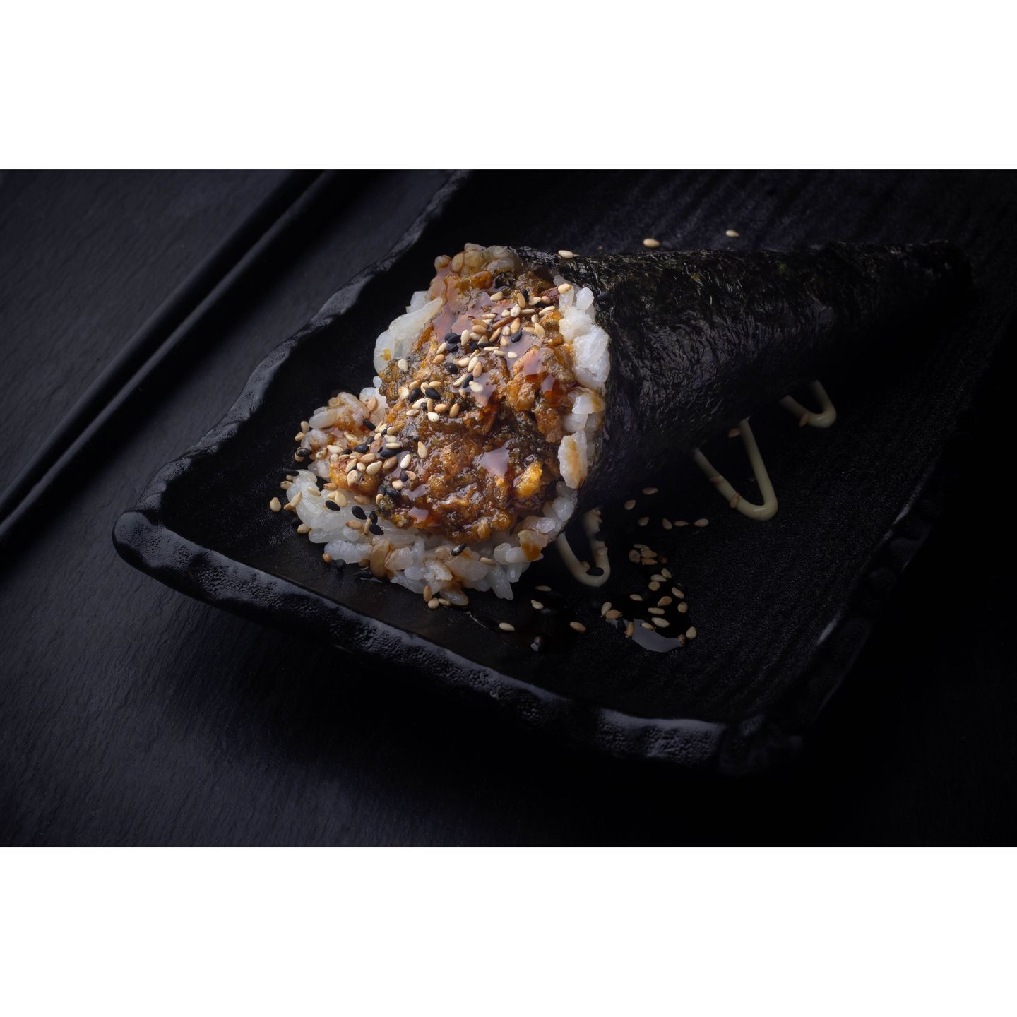 Crispy Salmon Temaki