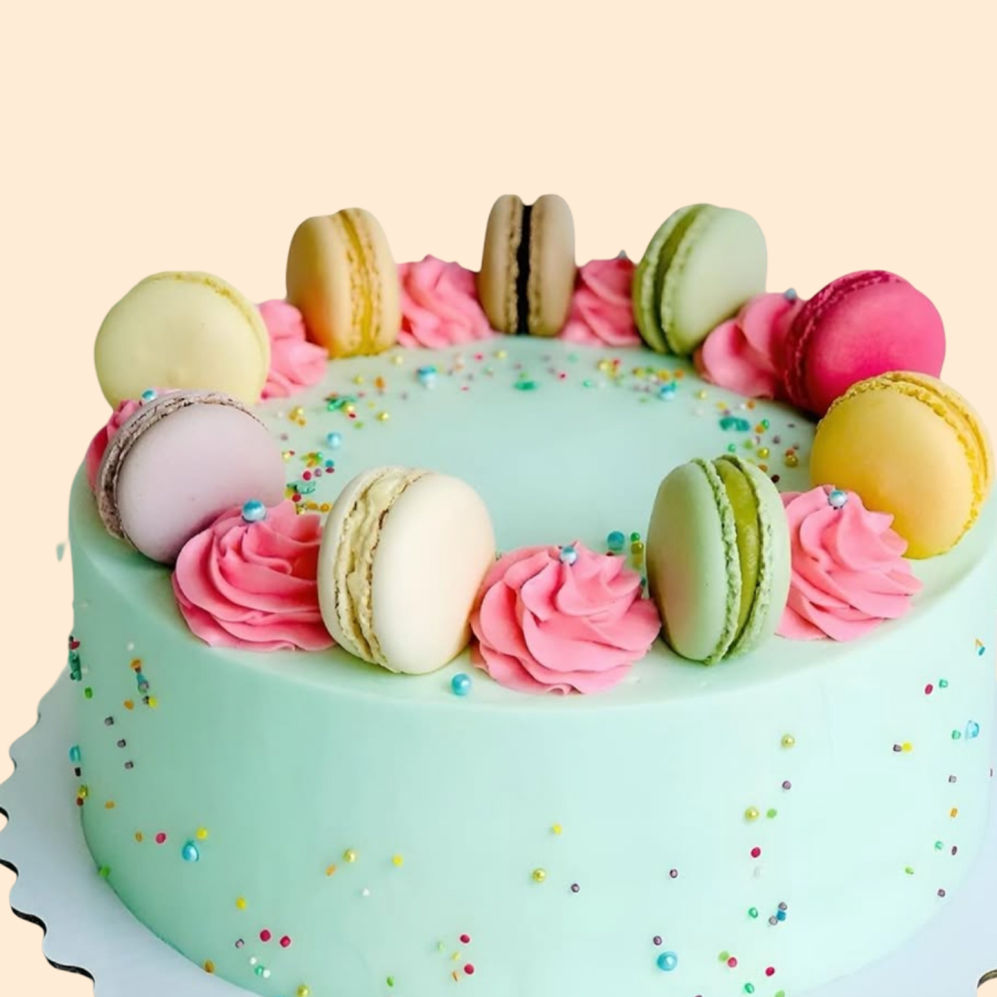 Mandela Red Velvet Cake - Small Size