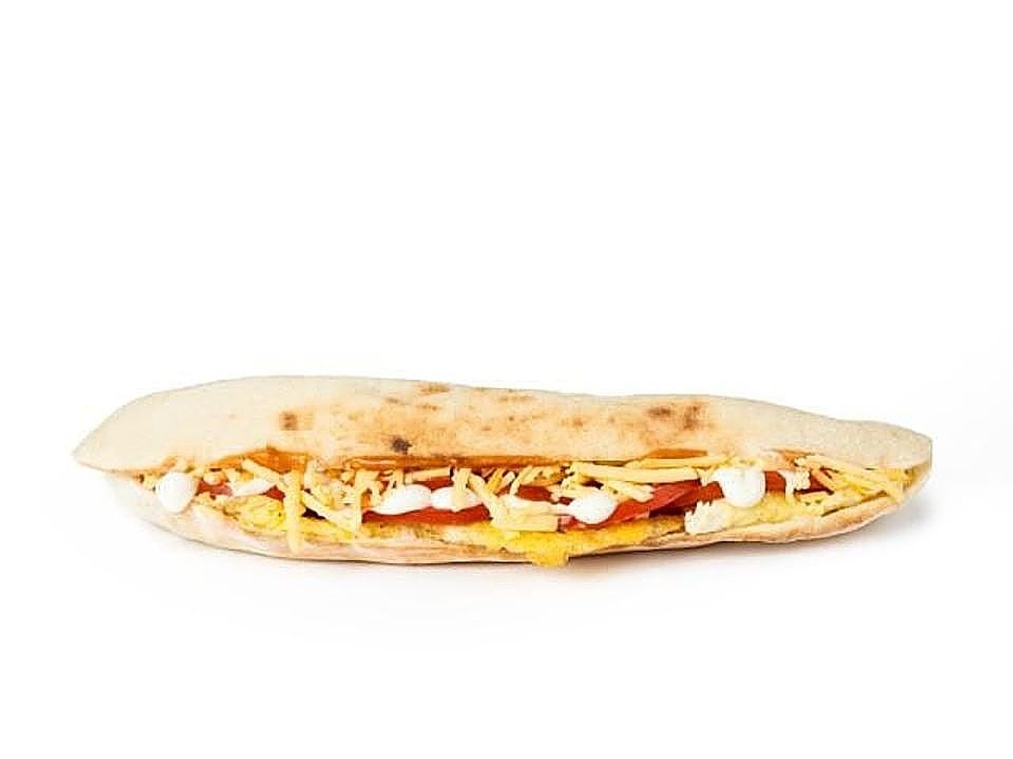 بيض مع جبنتين