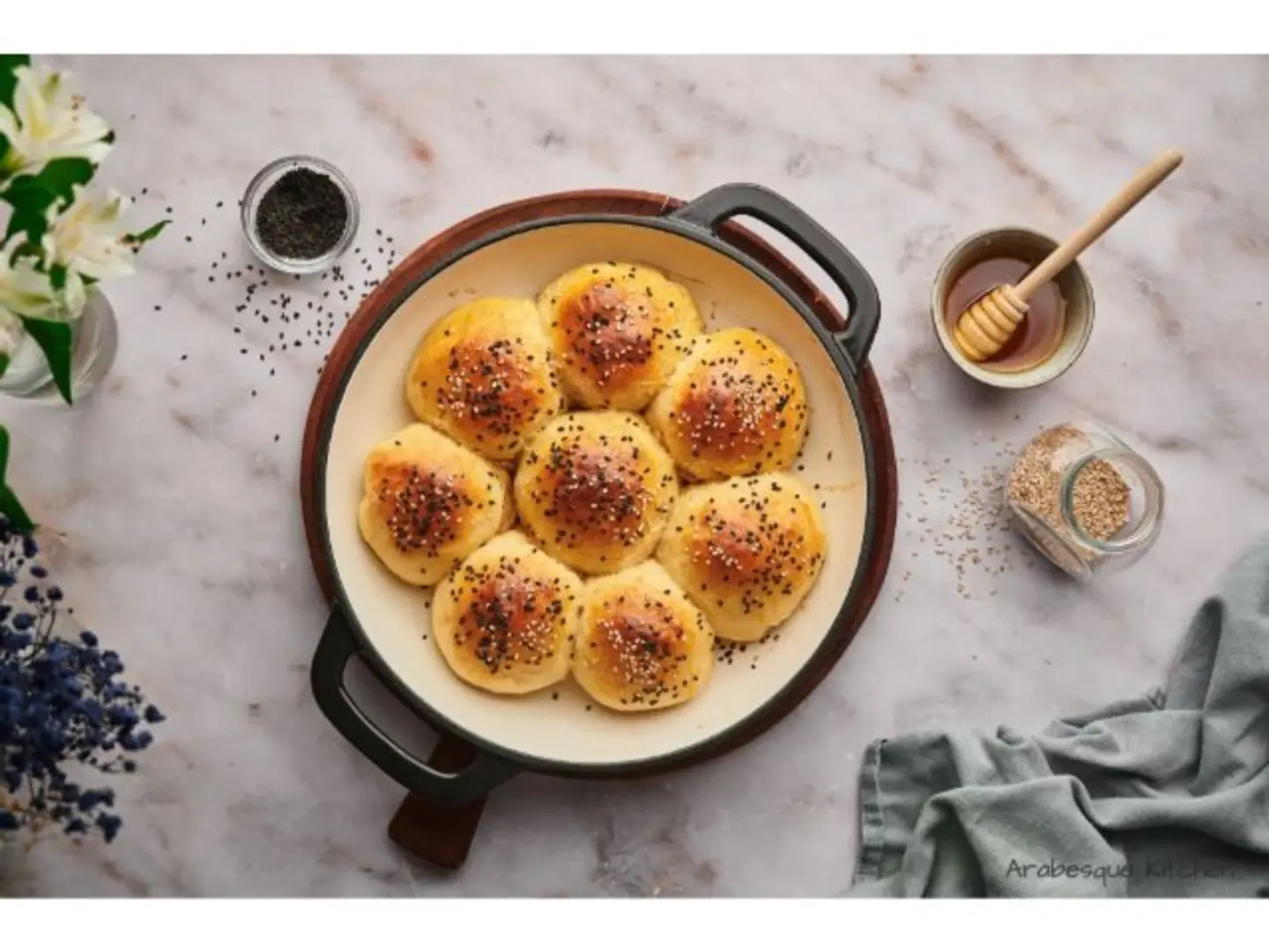 Labneh And Honey Pies