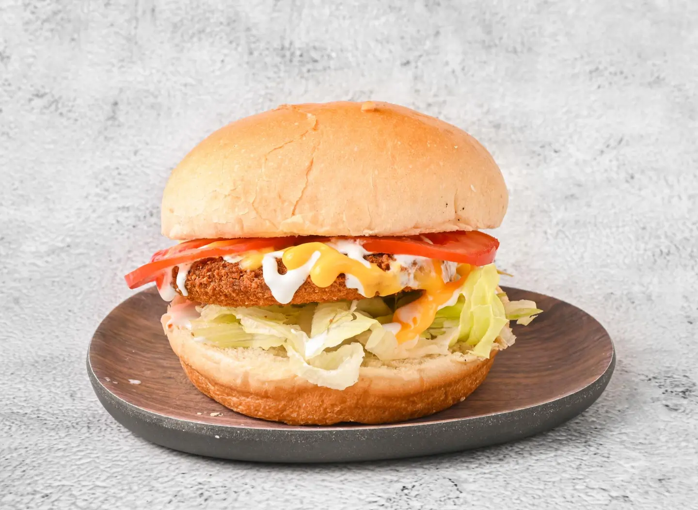 برجر دجاج مشوي