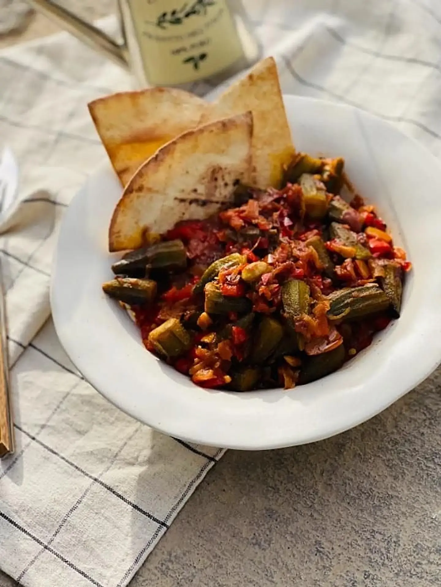 Okra In Olive Oil