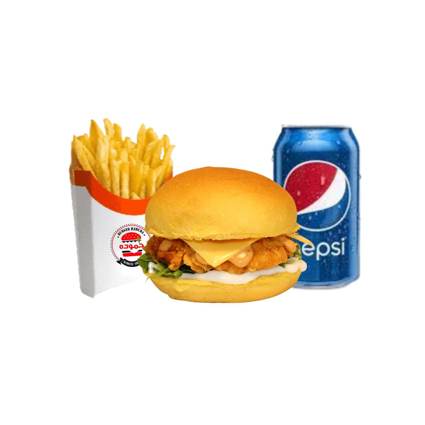 وجبة دبل زنجر دجاج