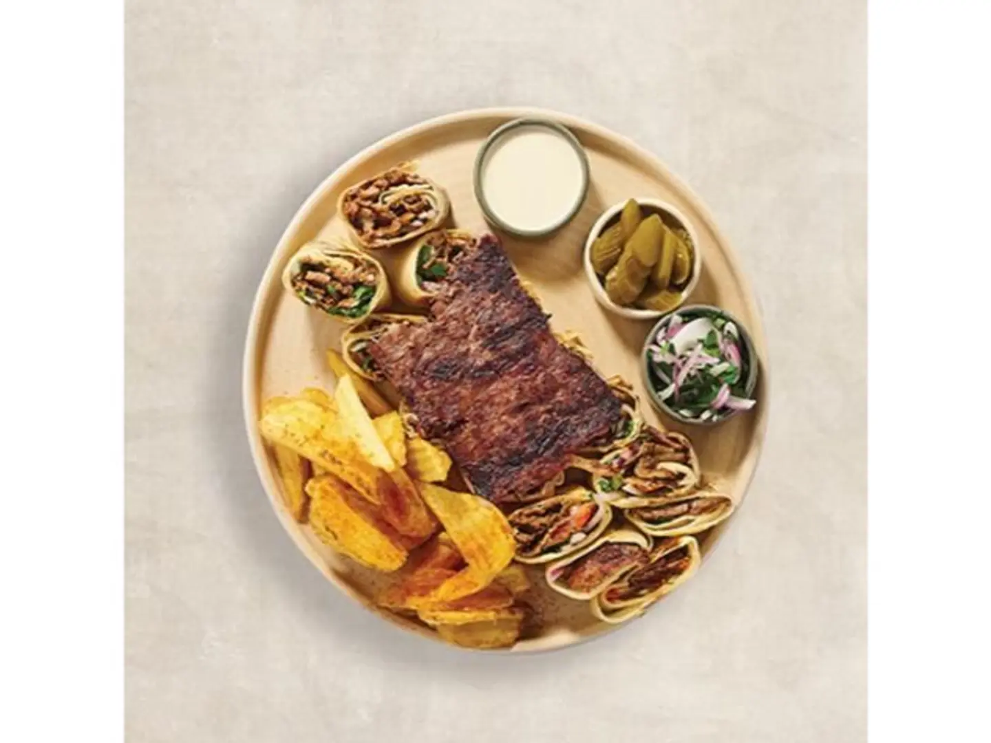 Double Beef Doner Meal