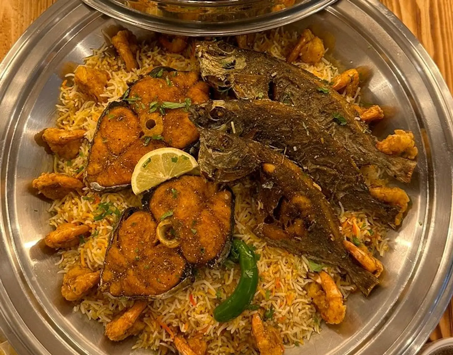 Mackerel, Safi And Shrimp Meal