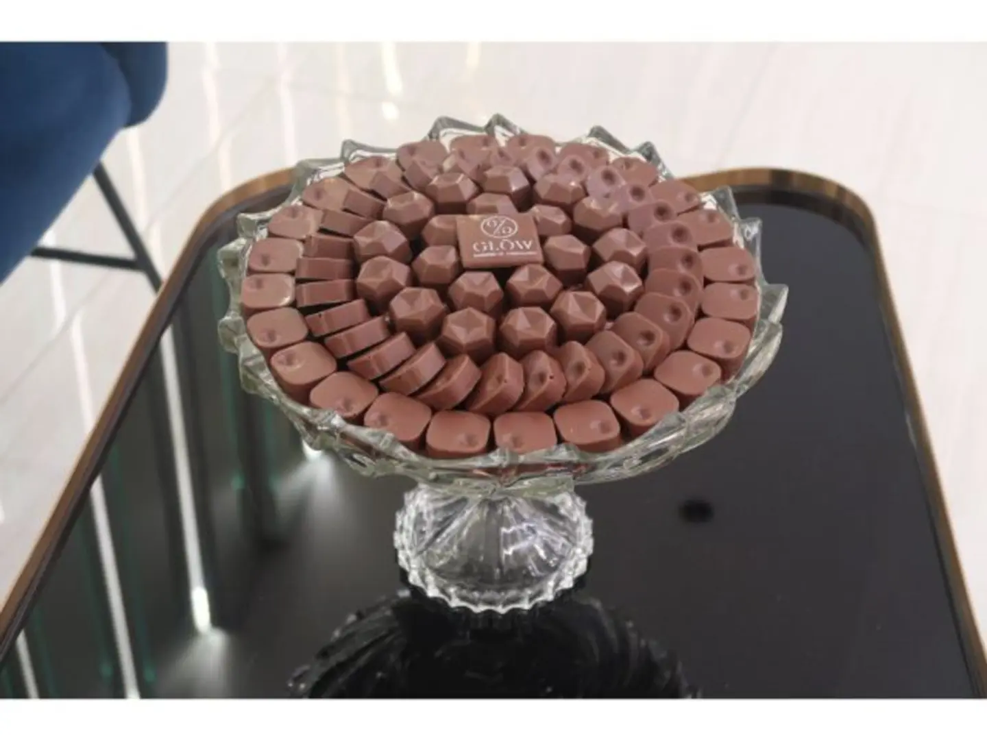 Crystal Tray With Base 3