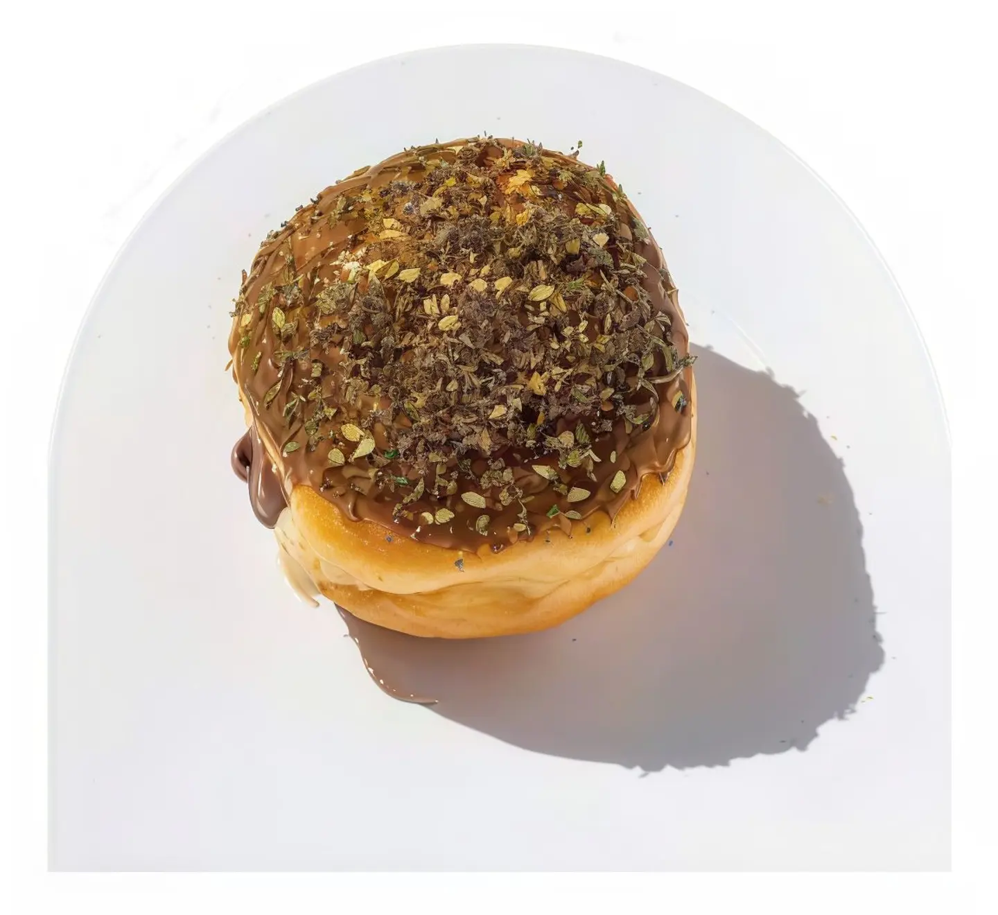 Nutella Donut With Thyme