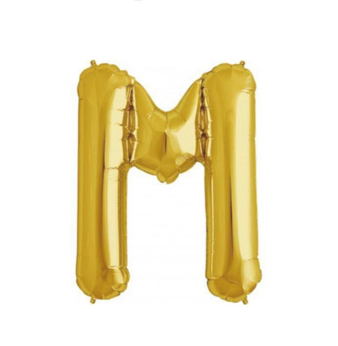 Letter M Gold Balloon