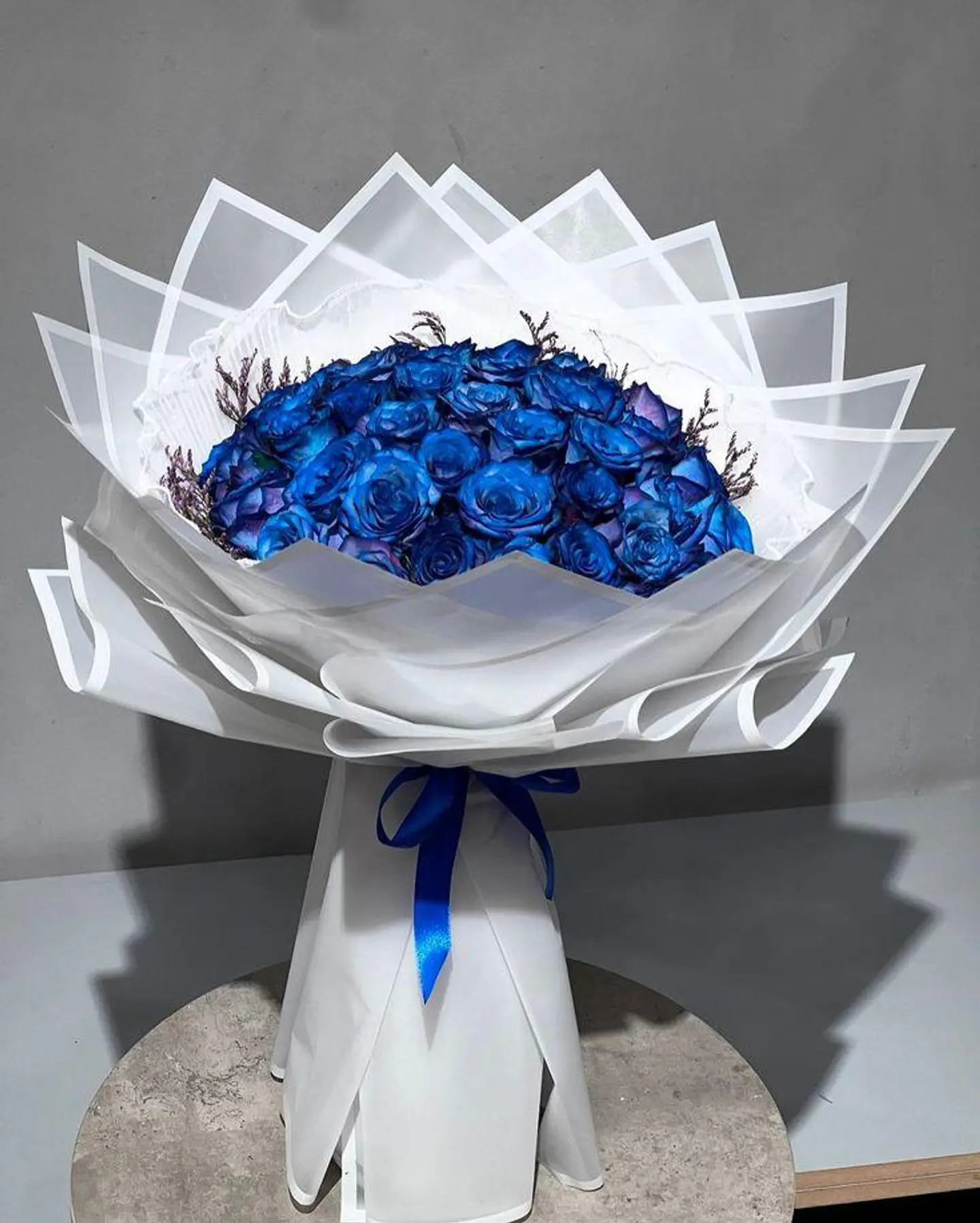 Blue Rose Bouquet