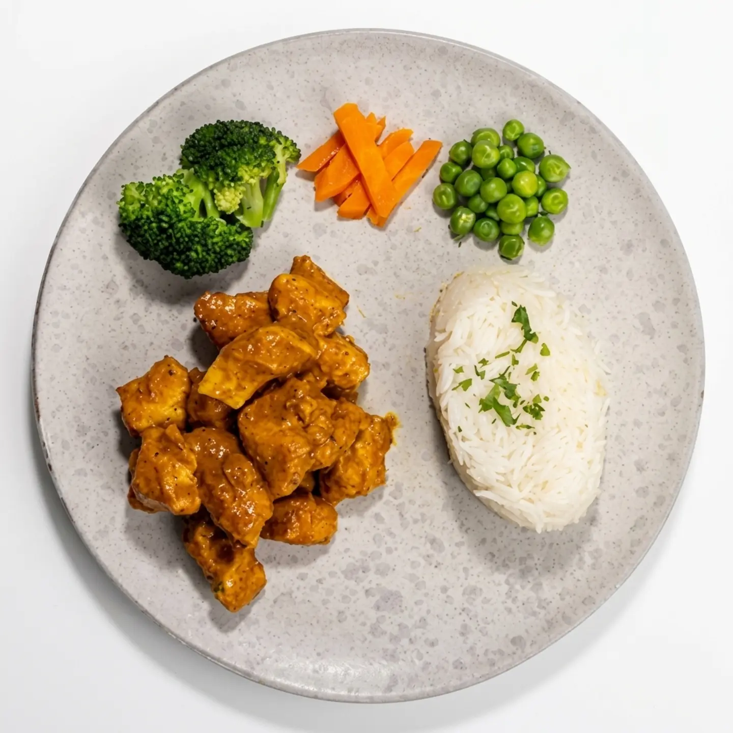 Chicken Curry With Vegs & Rice