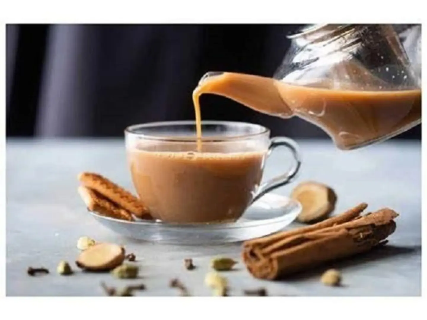 كوب شاي حليب