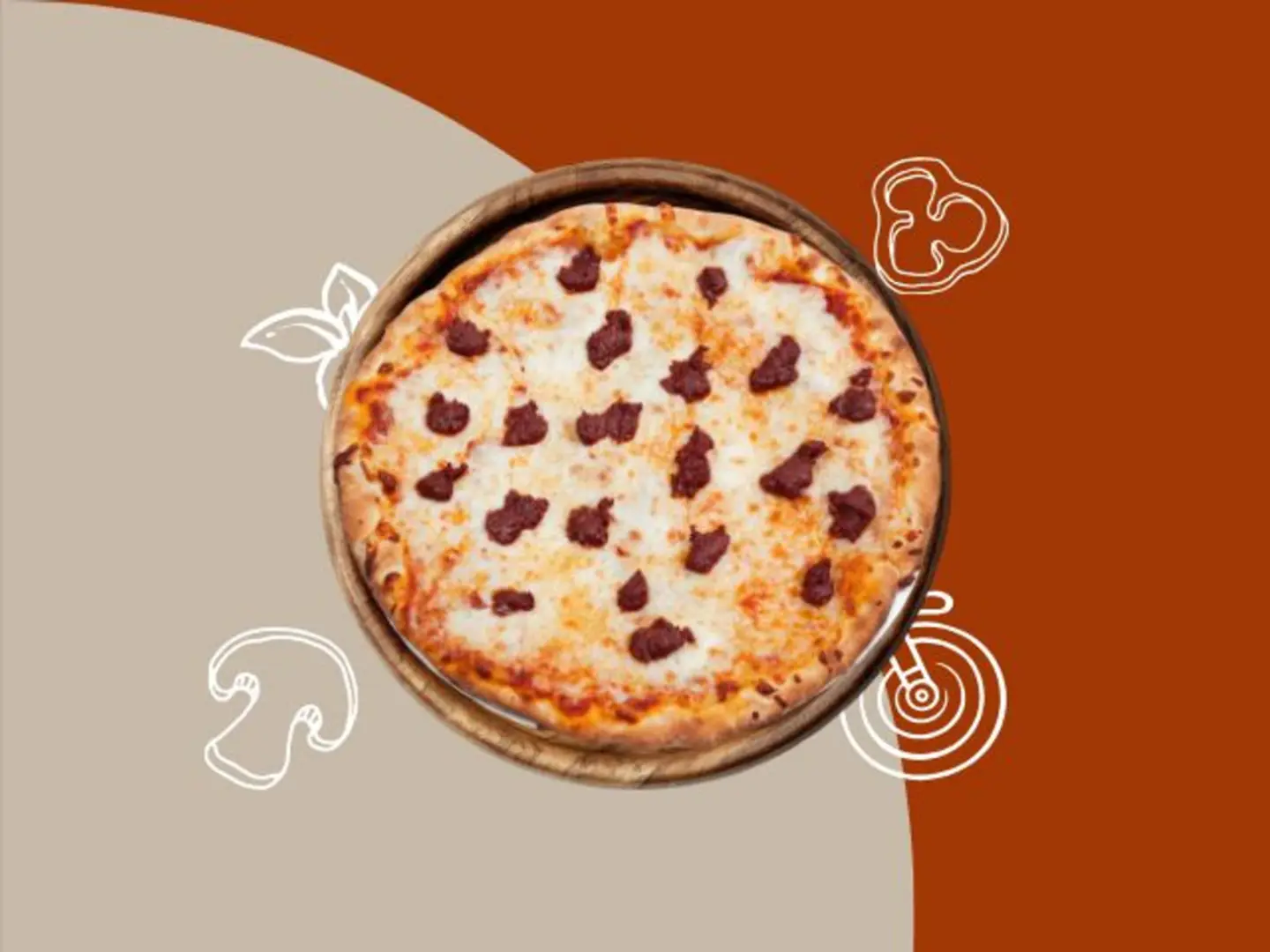 Armenian Sausage Pizza