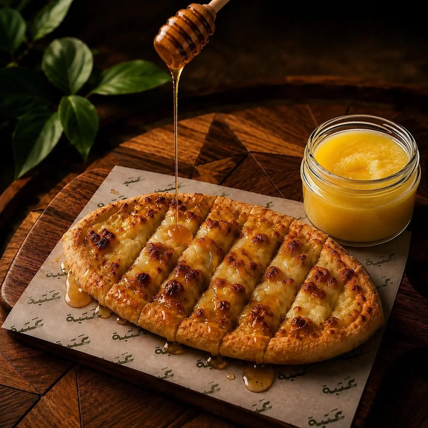 Halloumi With Honey And Ghee