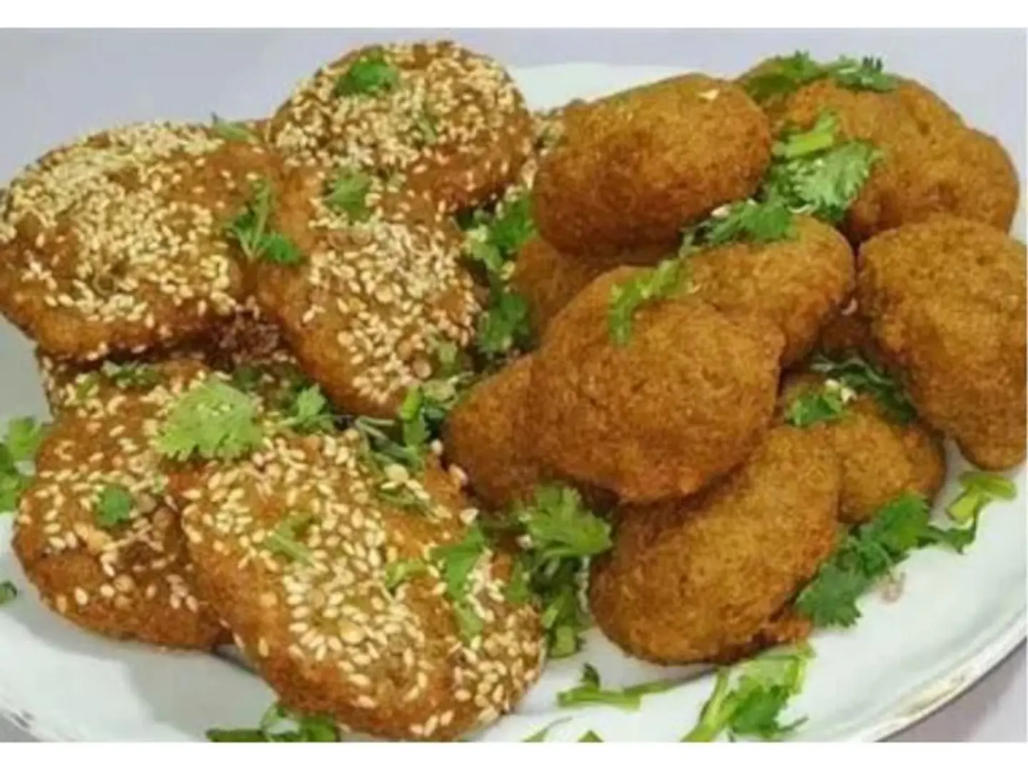 طبق طعمية مشكل