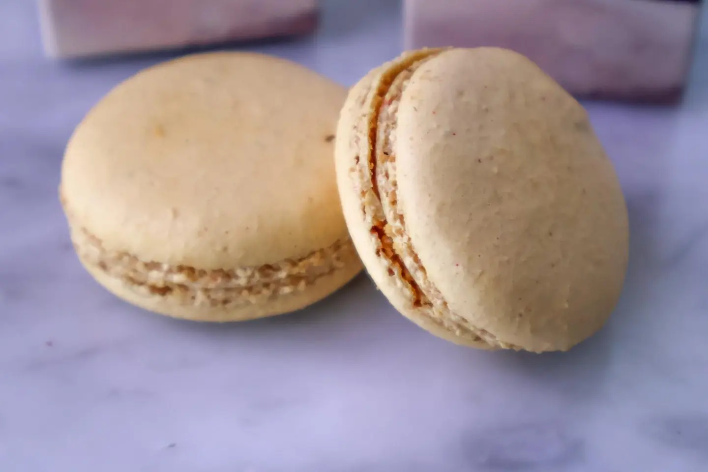 Salted Caramel Macaron