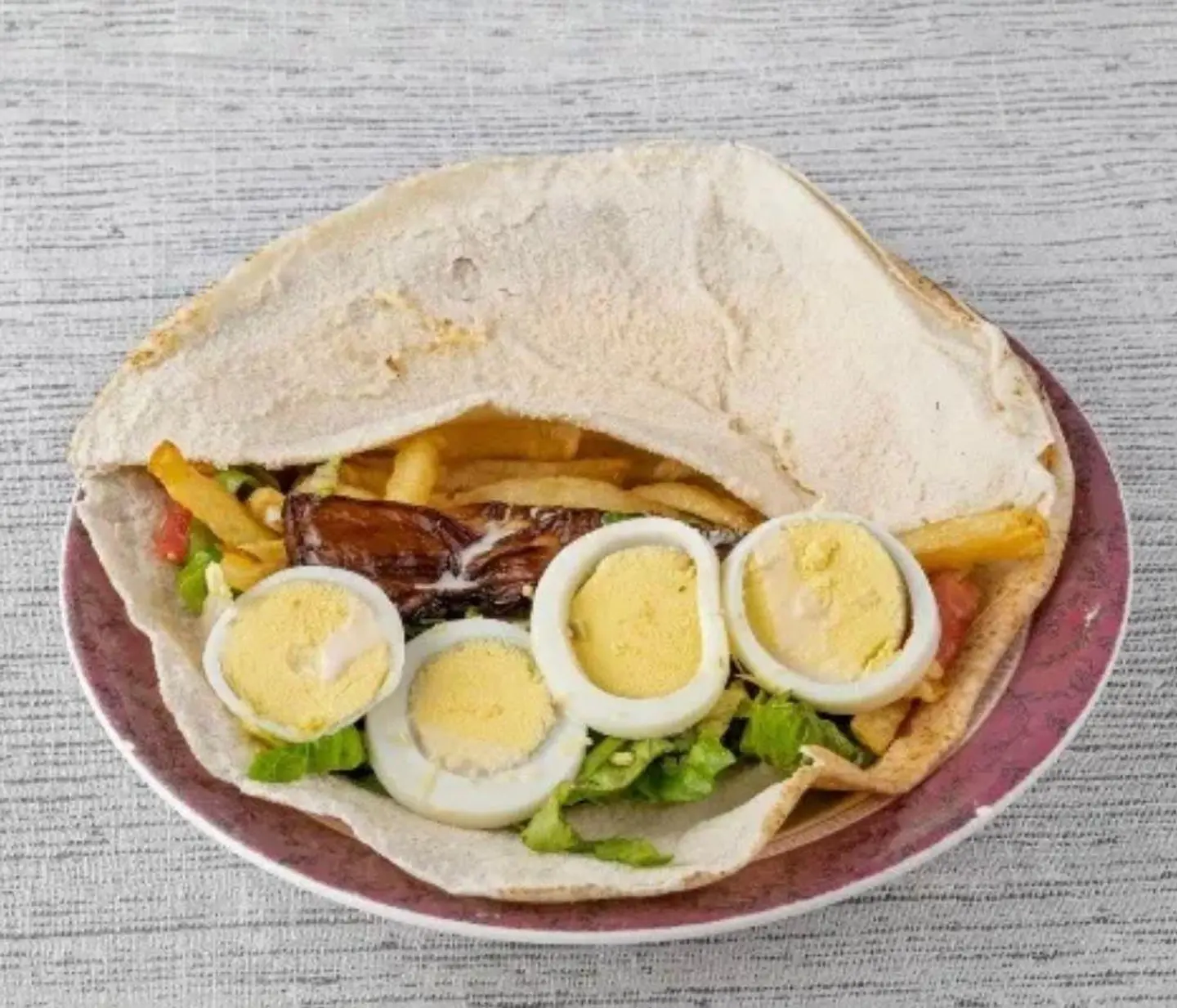 Foul With Boiled Egg Sandwich