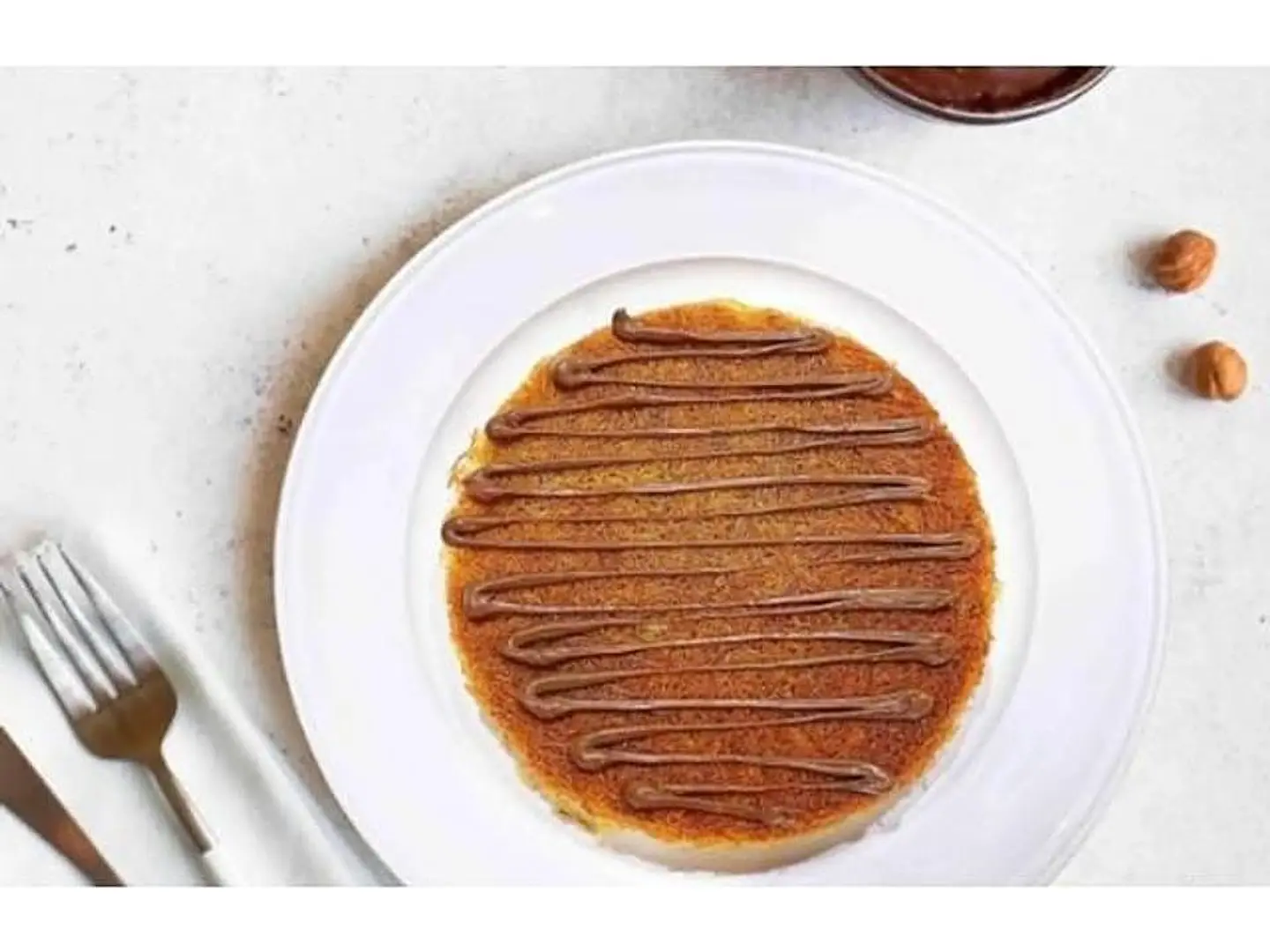 Small Nutella Kunafah