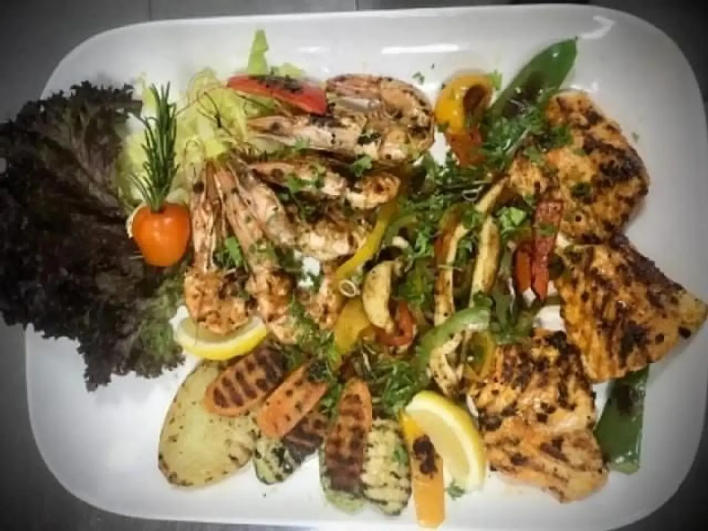 Mix Grilled Seafood