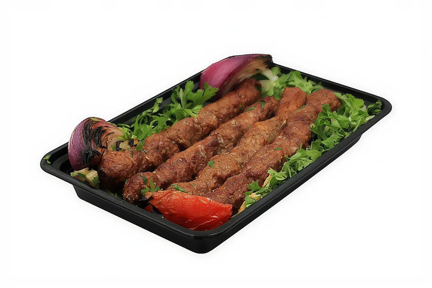 For One Person Of Chicken Kebab