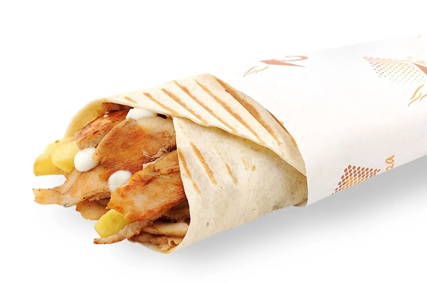 شاورما دجاج دبل