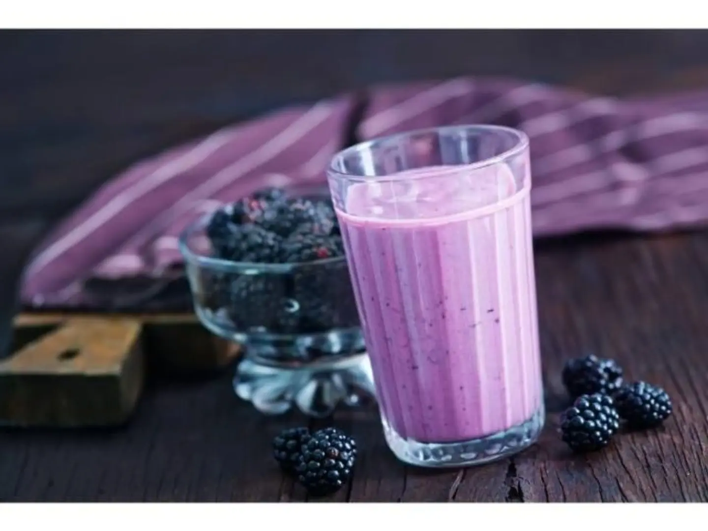 ميلك شيك بلو بيري