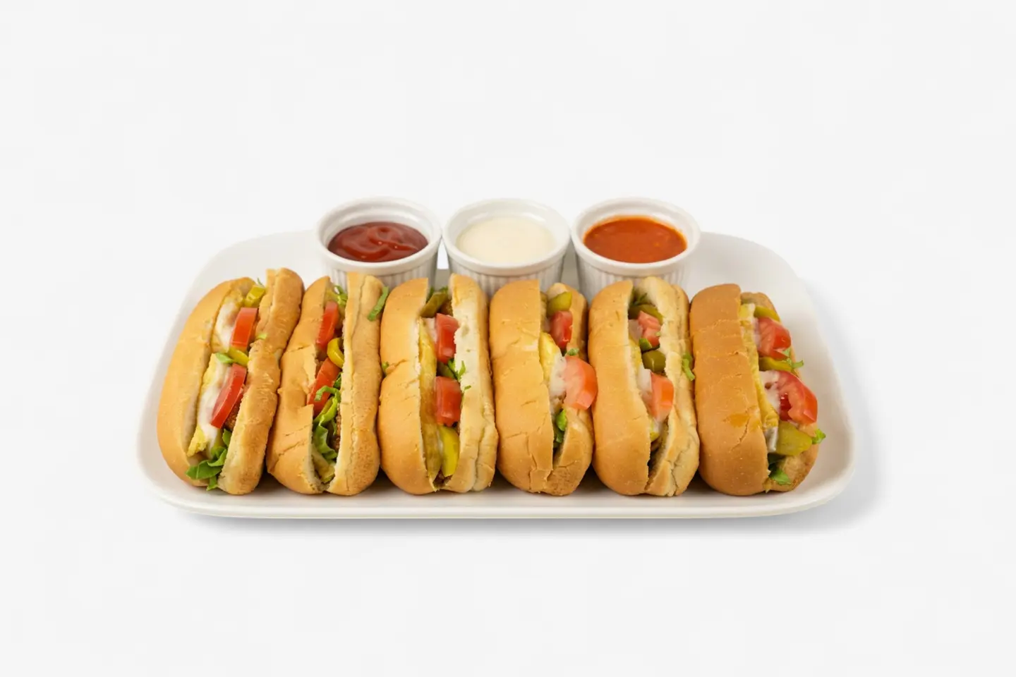 Falafel Box 6 Sandwiches
