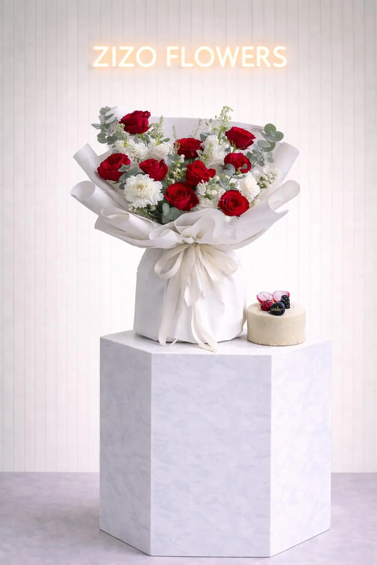 Rose With Kandera Cake 7