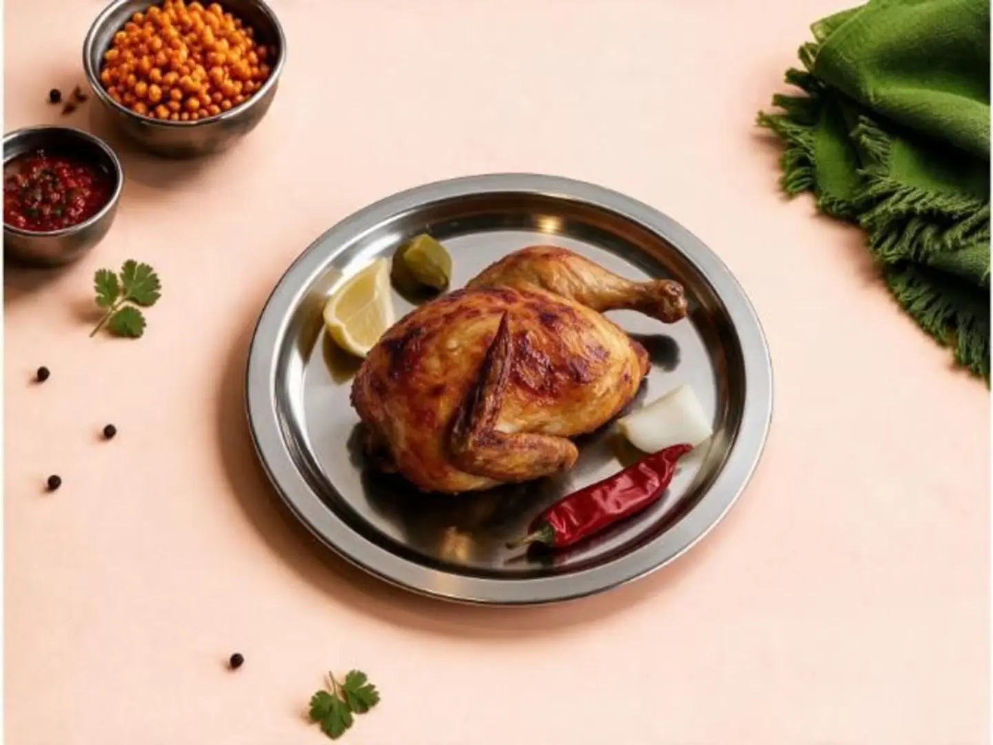 Half Chicken Without Rice