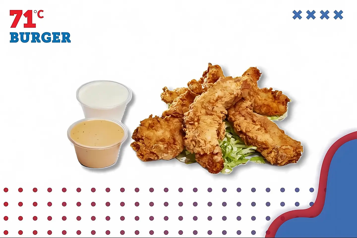 Chicken Strips With Ranch Sauce