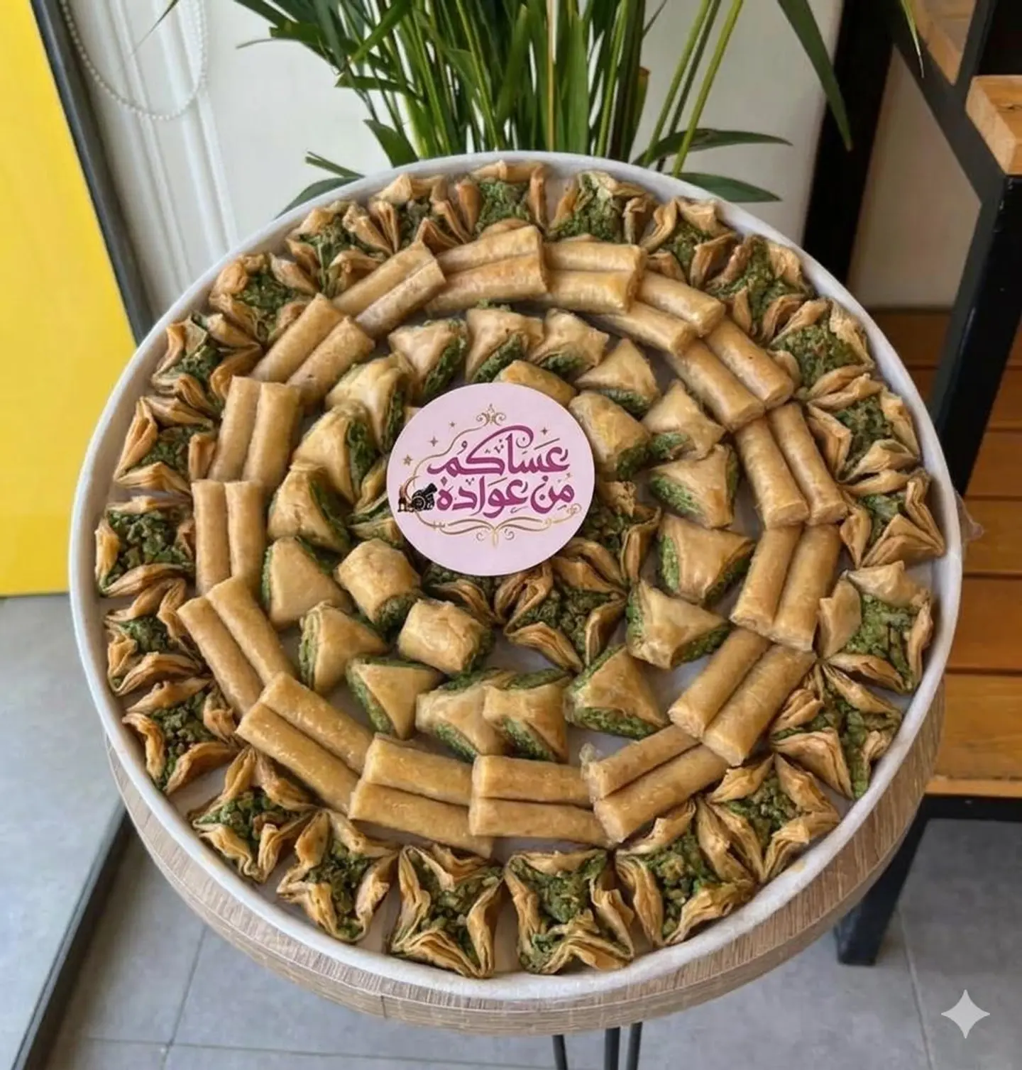 صينية بقلاوة كبير العيد